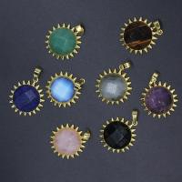 Gemstone Jewelry Pendant, Sun, fashion jewelry & for woman 