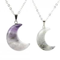 Gemstone Necklaces, Moon, fashion jewelry & Unisex Inch 