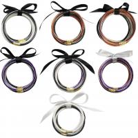 Bijoux Bracelet en plastique, bijoux de mode & multicouche & unisexe, plus de couleurs à choisir, 6.5 cm   7.5cm, Vendu par PC