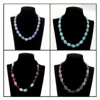 Gemstone Necklaces, Teardrop, fashion jewelry & for woman .7 Inch 
