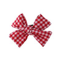Alligator Hair Clip, Cloth, Bowknot, fashion jewelry & for woman 100mm 