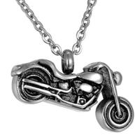 Stainless Steel Cinerary Casket Pendant, Motorcycle, fashion jewelry & Unisex 