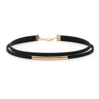 Fashion Choker Necklace, Brass, fashion jewelry & for woman 30+7cm 