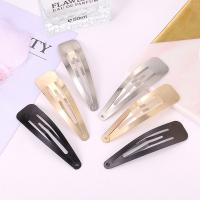 Hair Snap Clips, Iron, plated, fashion jewelry 