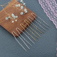 Hair Stick Findings, Iron, plated, fashion jewelry 