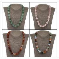 Gemstone Necklaces,  Square, fashion jewelry & for woman 8*10*10*uff0c7*7*4 .7 Inch 