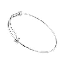 Stainless Steel Bracelet & Bangle Finding, plated & for woman 