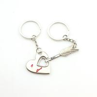 Zinc Alloy Key Clasp, plated, for couple 111mm 