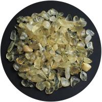 Chips de pierres précieuses , perles de citrine, normes différentes pour le choix & aucun trou, Vendu par sac