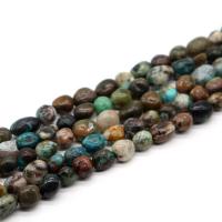 Chrysokoll Perlen, Demidowit, poliert, DIY & verschiedene Größen vorhanden, verkauft von Strang