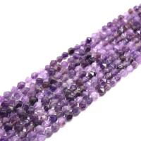 Natural Amethyst Beads, polished, DIY & faceted, purple 