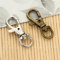 Zinc Alloy Key Clasp Finding, plated, durable & DIY 