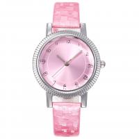 Bracelets de montre pour femmes, alliage de zinc, avec cuir PU & verre, mouvement chinoise, Placage, bijoux de mode, plus de couleurs à choisir  Vendu par PC
