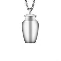 Cremation Jewelry Ashes Urn Necklace, Stainless Steel, fashion jewelry & Unisex 