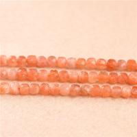 Golden Strawberry Beads, Square, polished, DIY & faceted 