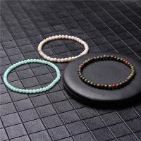 Gemstone Bracelets, Natural Stone, Round, fashion jewelry & Unisex 19CM 