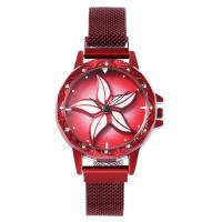 Uhrenarbänder für Frauen, Zinklegierung, mit Edelstahl, chinesische Bewegung, plattiert, Modeschmuck, keine, 36x13mm,14x260mm, verkauft von PC