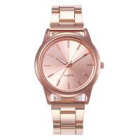 Women Wrist Watch, Zinc Alloy, with Glass & Stainless Steel, Chinese movement, plated, fashion jewelry & for woman 