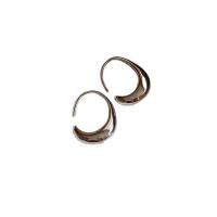 Brass Drop Earring, plated, for woman 30mm 