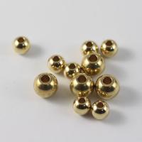 Weinlese Messing Perlen, plattiert, Modeschmuck & DIY & verschiedene Größen vorhanden, goldfarben, verkauft von PC