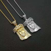 Rhinestone Stainless Steel Pendants, 316 Stainless Steel, plated, fashion jewelry 