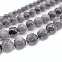 Silver Obsidian Beads, plated, fashion jewelry 