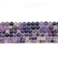 Fluorite Beads, Purple Fluorite, Round, polished, DIY purple 