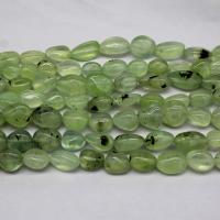 Prehnite Beads, Natural Prehnite, irregular, polished, DIY, green 