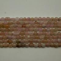 Morganit Perlen, Unregelmäßige, poliert, DIY, Rosa, 6-8mm, verkauft von Strang