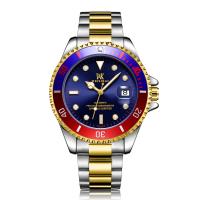 Bracelets de montre pour hommes, alliage de zinc, avec verre & acier inoxydable, mouvement chinoise, Placage, Résistant à l’eau de vie & lumineux, plus de couleurs à choisir Vendu par PC