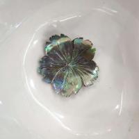 Abalone Shell Beads, polished, DIY, blue, 38mm 