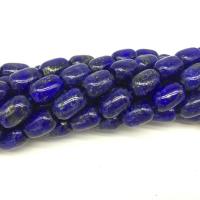 Natürlichen Lapislazuli Perlen, Trommel, poliert, DIY, tiefblau, 10x15mm, verkauft von Strang