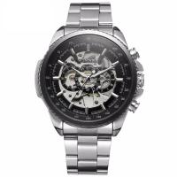 WINNER ® Jewelry Watch, Zinc Alloy, with Glass, Chinese movement, plated, fashion jewelry & for man 