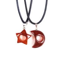 Red Agate Pendants, polished, DIY, red, 6mm 