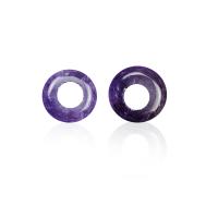Natural Amethyst Beads, polished, DIY, purple, 5*10mm, Inner Approx 4mm 