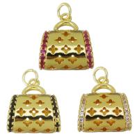 Perles de pendentif en cuivre, laiton, bijoux de mode & pour femme, plus de couleurs à choisir Environ 3.5mm, Vendu par PC