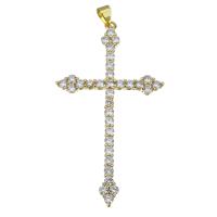 Cubic Zirconia Micro Pave Brass Pendant, Arrow, fashion jewelry & micro pave cubic zirconia & for woman Approx 3.5mm 