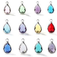 Crystal Brass Pendants, with Crystal, plated, Adjustable & fashion jewelry & for woman 