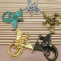 Zinc Alloy Animal Pendants, plated, fashion jewelry & DIY 