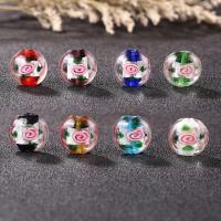Perles murano fleur intérieur, chalumeau, fait à la main, bijoux de mode & DIY, plus de couleurs à choisir, 16mm, Vendu par PC