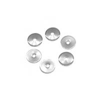 Stainless Steel Spacer Bead, silver color plated 