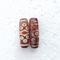 Натуральные тибетские бусины, Агат, DIY, красный, 30mm, продается PC