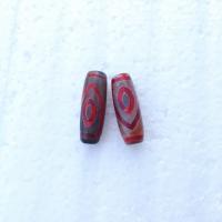 Натуральные тибетские бусины, Агат, помазать, DIY, красный, 30mm, продается PC