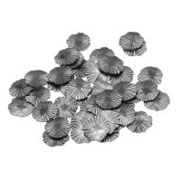 Stainless Steel Jewelry Findings, Round, silver color plated 