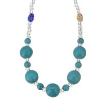 Collar de la joyería de cristal de Murano, para mujer, 12mm,4mm, longitud:20 Inch, Vendido por Sarta
