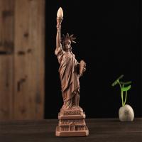 Incense Smoke Flow Backflow Holder Ceramic Incense Burner, Purple Clay, Lady Liberty, plated, for home and office & durable 