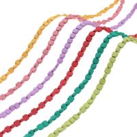 Las Perlas De Hematites Sin Magnético, Hematite, Cuadrado, más colores para la opción, 4x4x2mm, Vendido por Sarta