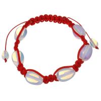Lampwork Bracelets, with Waxed Cotton Cord, fashion jewelry & for woman Inch 