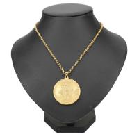 Zinc Alloy Necklace, plated, Unisex .74 Inch 
