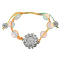 Bracelets Murano, chalumeau, avec Ciré de coton, bijoux de mode & pour femme 12mm pouce, Vendu par brin